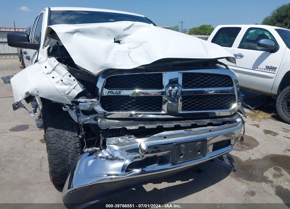 2019 RAM 1500 CLASSIC TRADESMAN 4X4 5'7 BOX VIN: 3C6RR7KT7KG725534