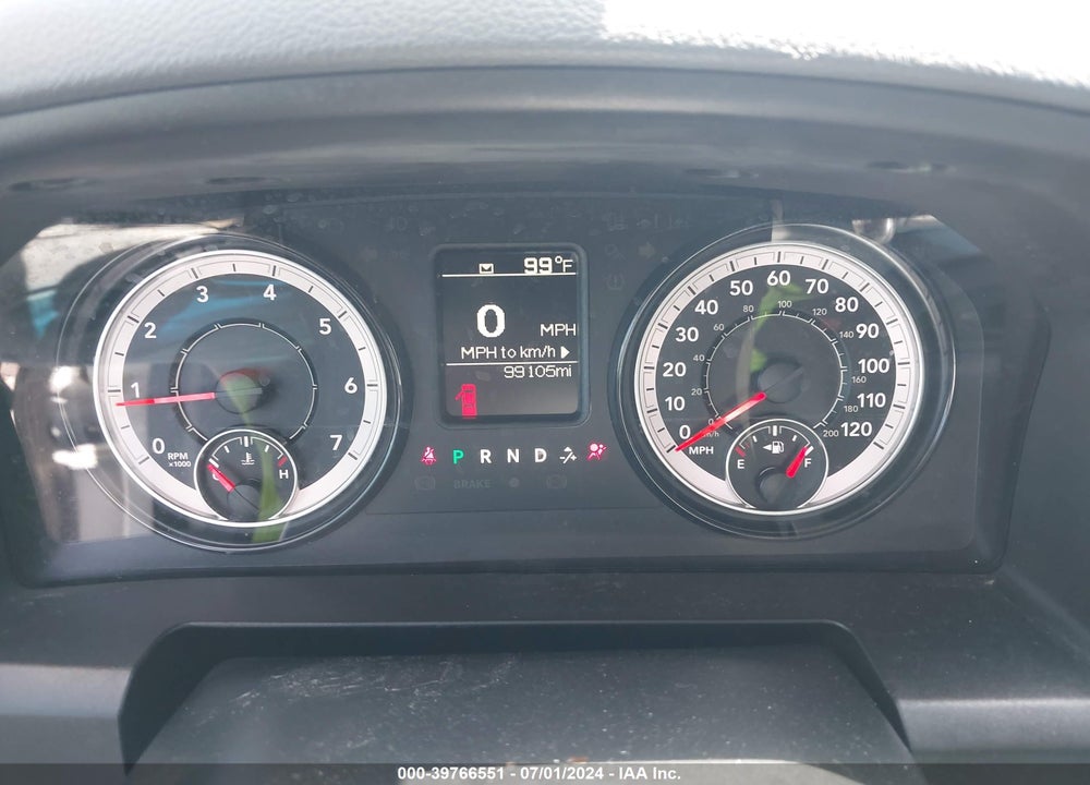 2019 RAM 1500 CLASSIC TRADESMAN 4X4 5'7 BOX VIN: 3C6RR7KT7KG725534