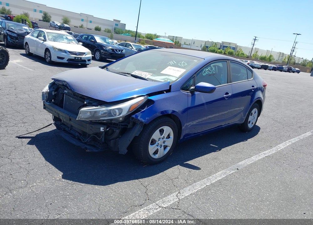 2017 KIA FORTE LX VIN: 3KPFK4A79HE037431