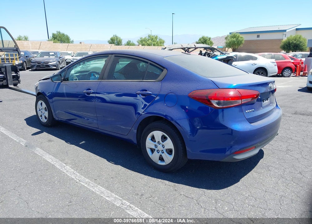 2017 KIA FORTE LX VIN: 3KPFK4A79HE037431