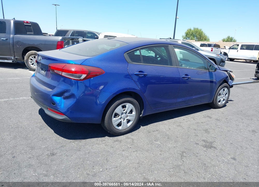 2017 KIA FORTE LX VIN: 3KPFK4A79HE037431