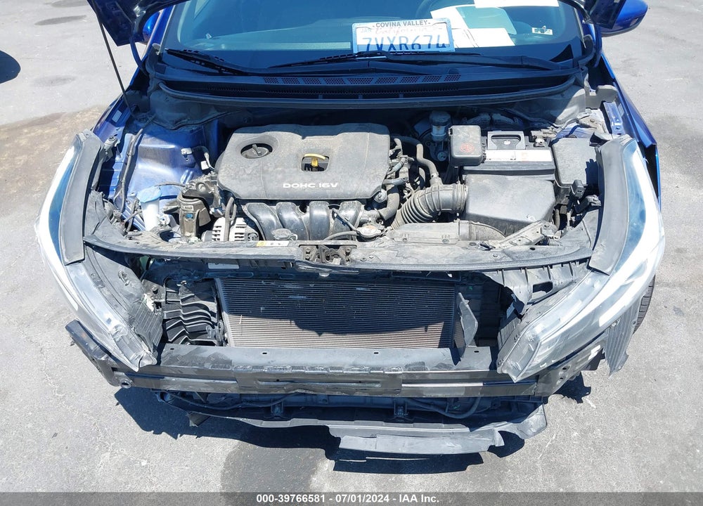 2017 KIA FORTE LX VIN: 3KPFK4A79HE037431