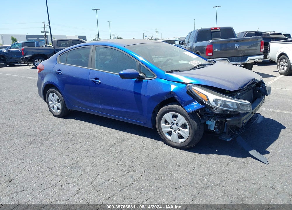 2017 KIA FORTE LX VIN: 3KPFK4A79HE037431