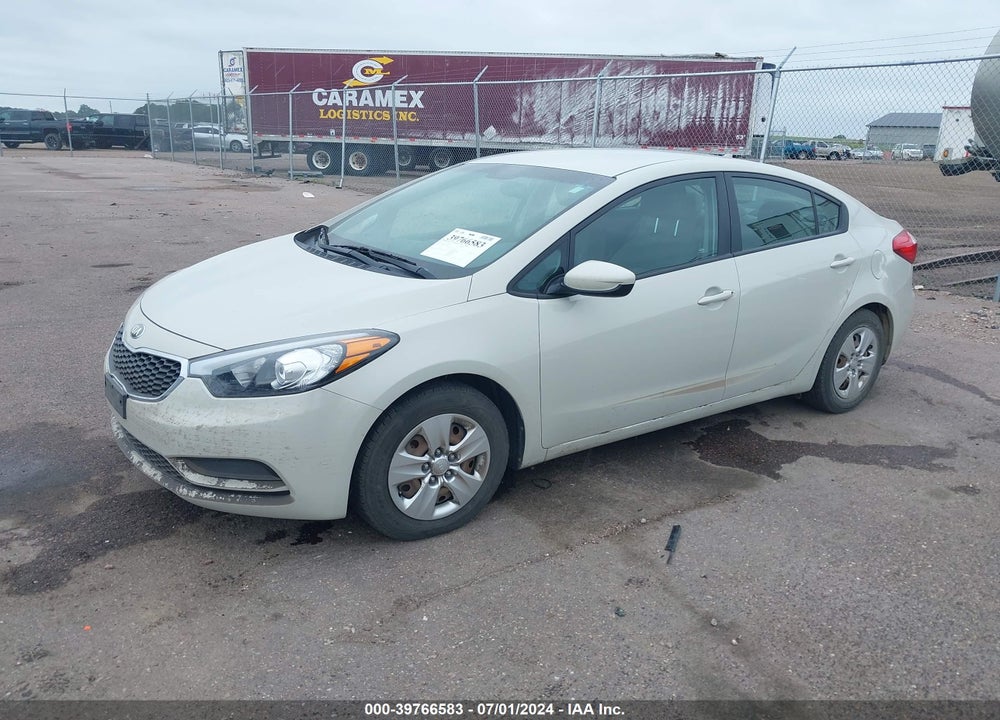 2015 KIA FORTE LX VIN: KNAFK4A66F5276769