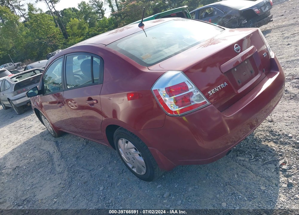 2007 NISSAN SENTRA 2.0 VIN: 3N1AB61E47L706531