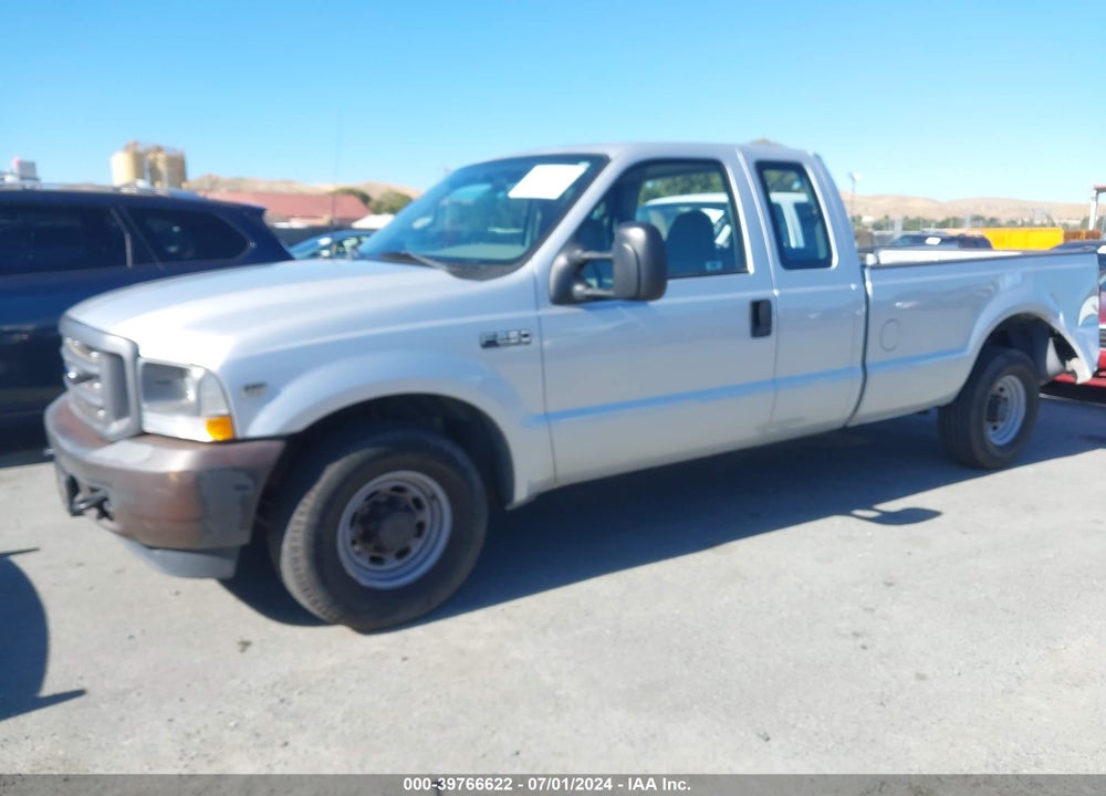2002 FORD F-250 LARIAT/XL/XLT VIN: 1FTNX20L52EB29543