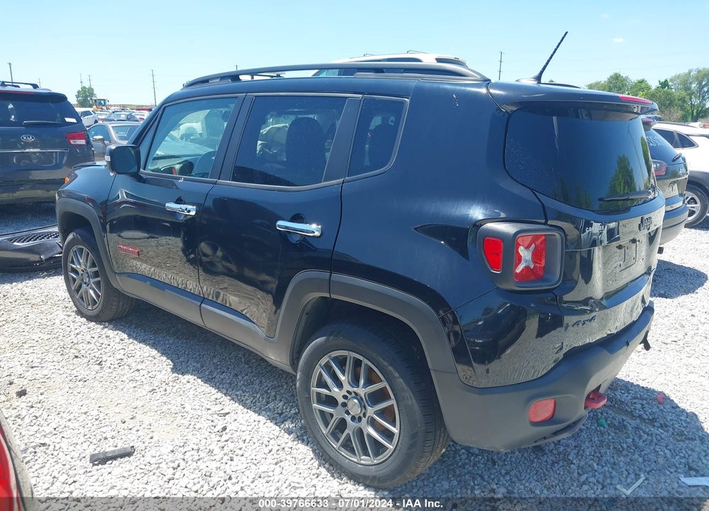 2016 JEEP RENEGADE TRAILHAWK VIN: ZACCJBCT4GPD45404