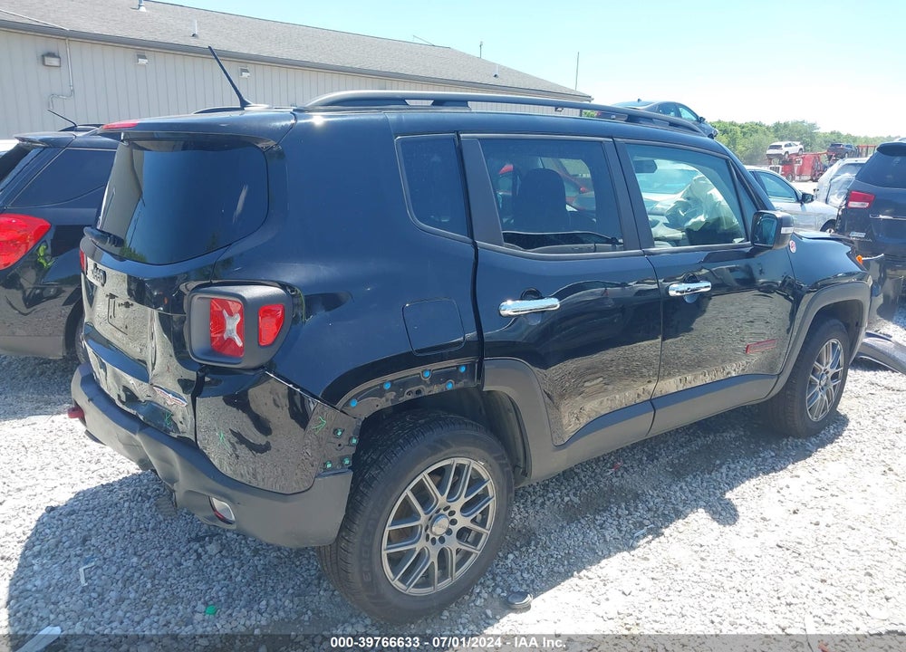 2016 JEEP RENEGADE TRAILHAWK VIN: ZACCJBCT4GPD45404