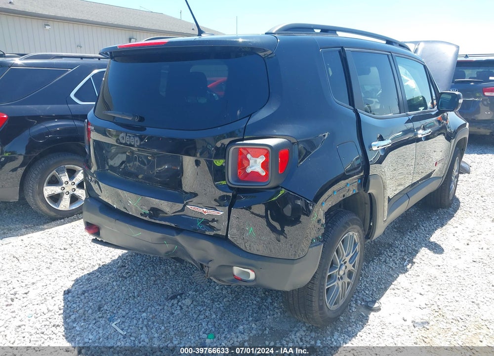 2016 JEEP RENEGADE TRAILHAWK VIN: ZACCJBCT4GPD45404