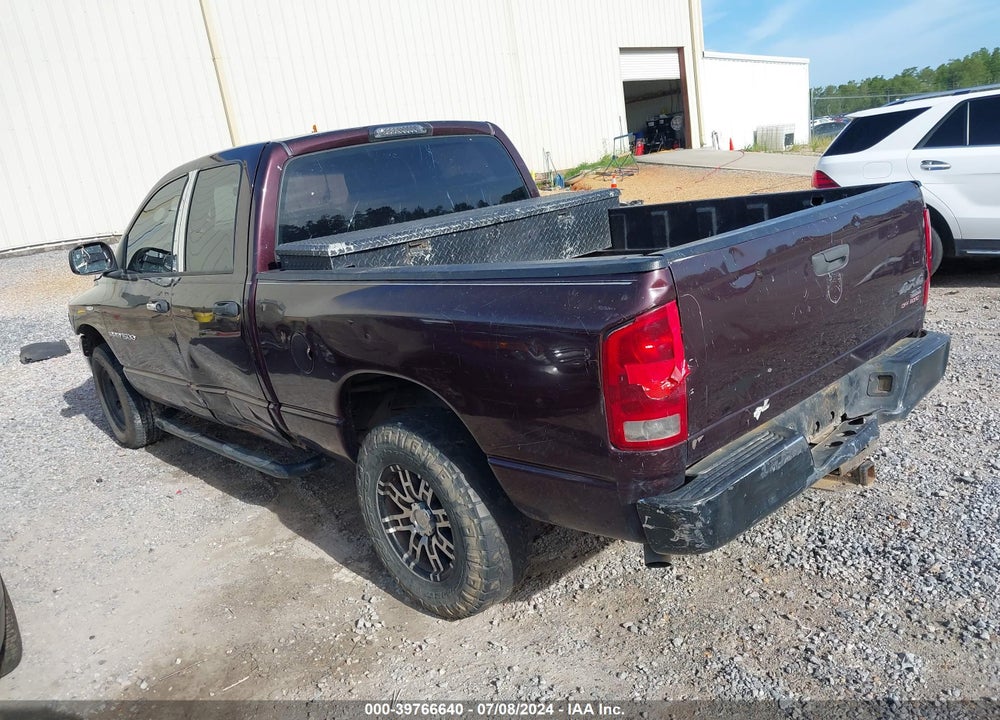 2005 DODGE RAM 1500 SLT/LARAMIE VIN: 1D7HU18D35J513299