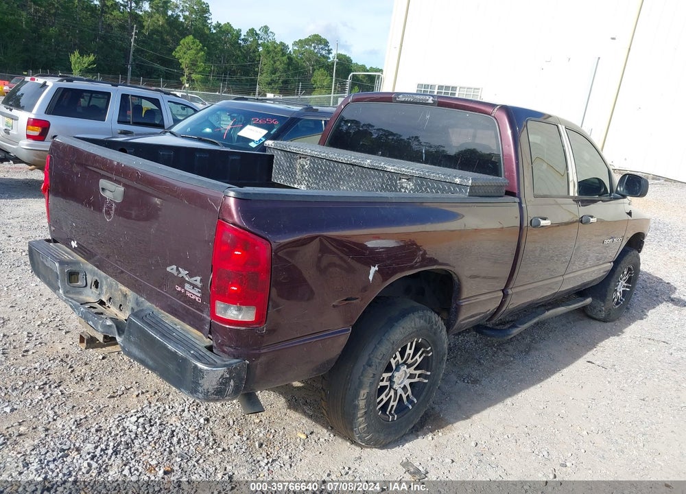 2005 DODGE RAM 1500 SLT/LARAMIE VIN: 1D7HU18D35J513299