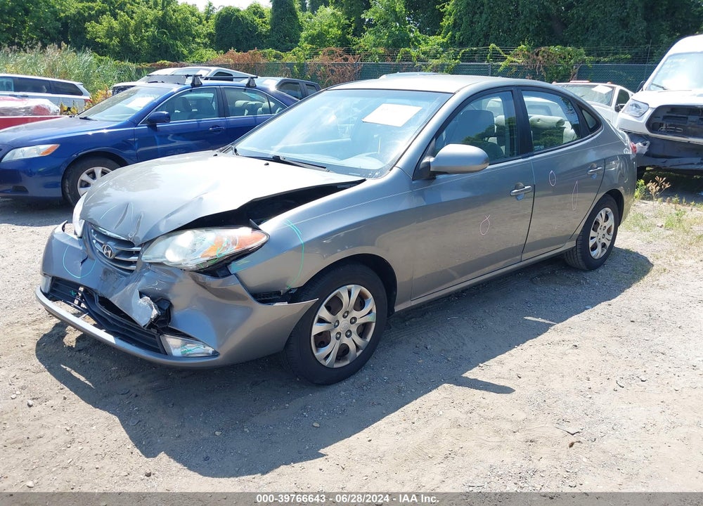 2010 HYUNDAI ELANTRA GLS VIN: KMHDU4AD1AU142331