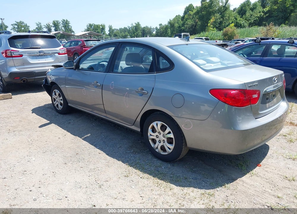 2010 HYUNDAI ELANTRA GLS VIN: KMHDU4AD1AU142331