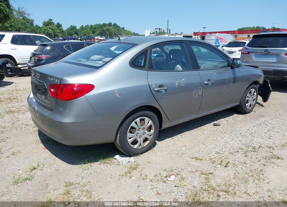 2010 HYUNDAI ELANTRA GLS VIN: KMHDU4AD1AU142331