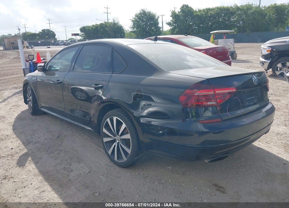 2018 VOLKSWAGEN PASSAT 3.6L V6 GT VIN: 1VWJM7A33JC036773