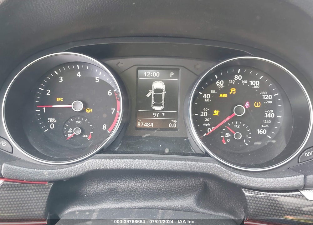 2018 VOLKSWAGEN PASSAT 3.6L V6 GT VIN: 1VWJM7A33JC036773