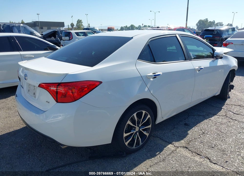 2017 TOYOTA COROLLA SE VIN: 2T1BURHE8HC845178