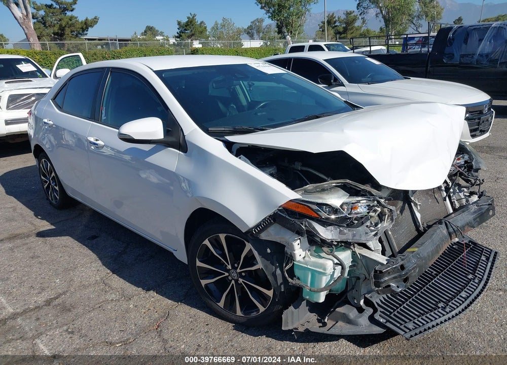 2017 TOYOTA COROLLA SE VIN: 2T1BURHE8HC845178