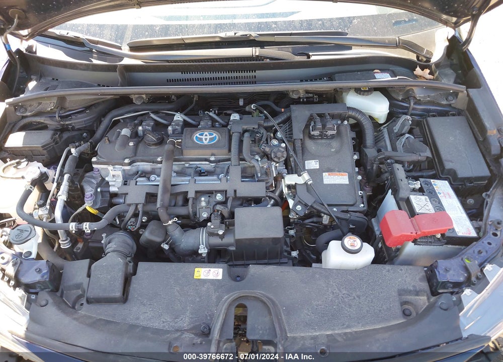 2021 TOYOTA COROLLA HYBRID LE VIN: JTDEAMDE9MJ025639