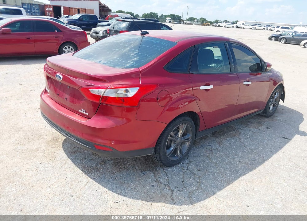 2013 FORD FOCUS SE VIN: 1FADP3F24DL333951