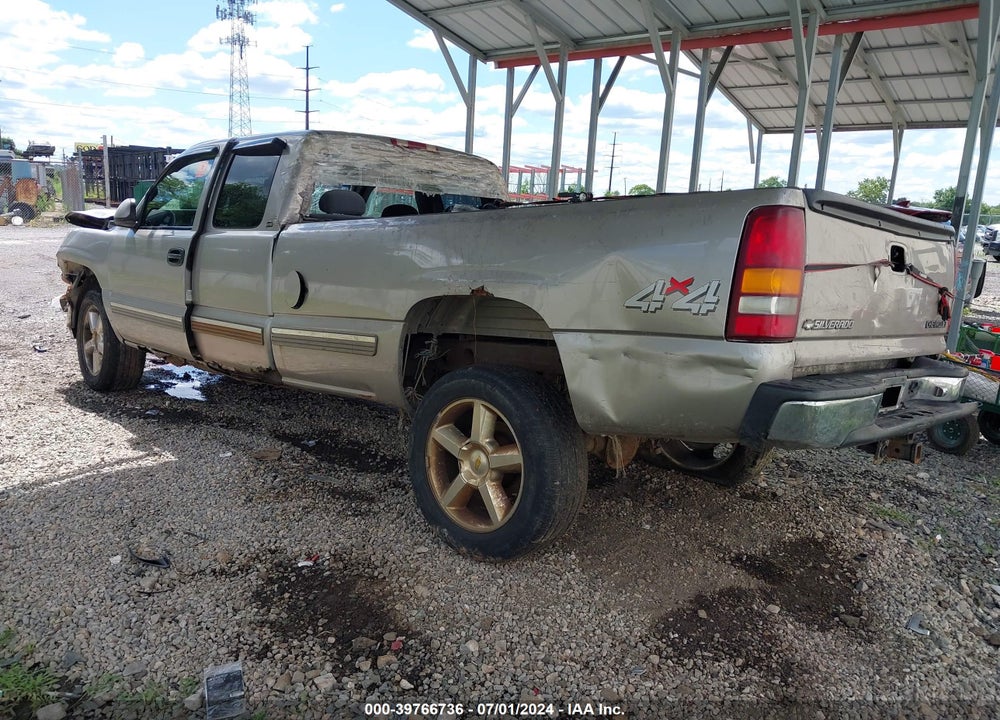 1999 CHEVROLET SILVERADO 1500 VIN: 1GCEK19T8XE164998