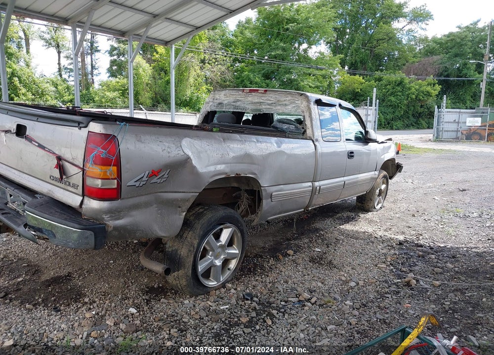 1999 CHEVROLET SILVERADO 1500 VIN: 1GCEK19T8XE164998