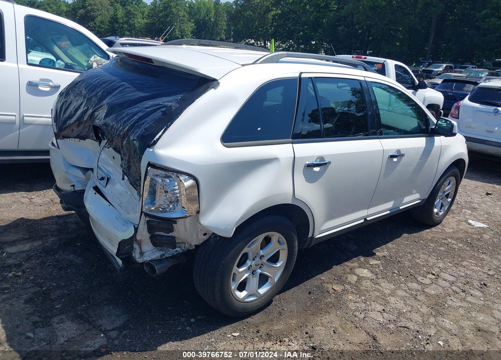 2011 FORD EDGE SEL VIN: 2FMDK3JC2BBA79819