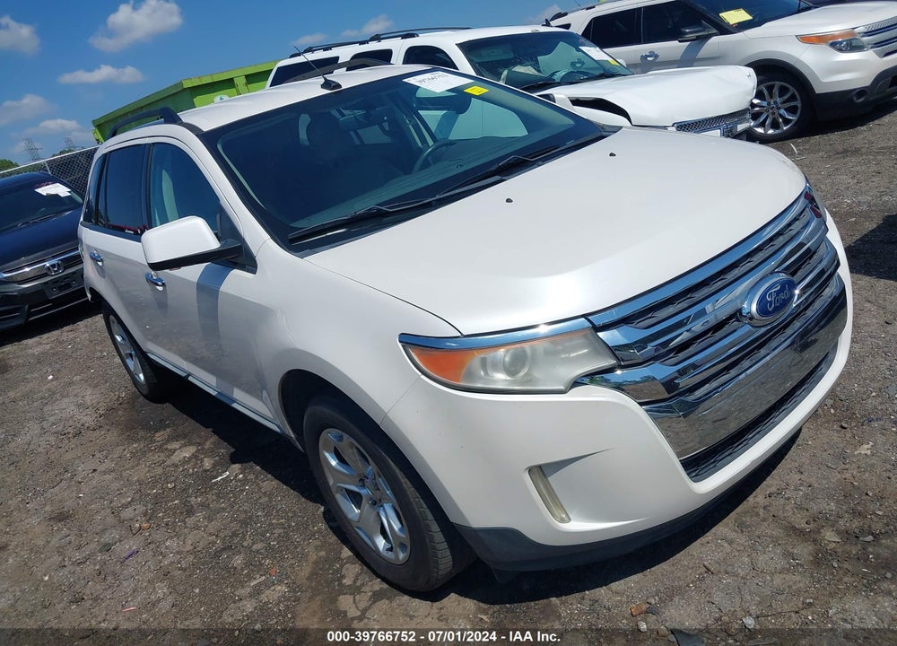 2011 FORD EDGE SEL VIN: 2FMDK3JC2BBA79819