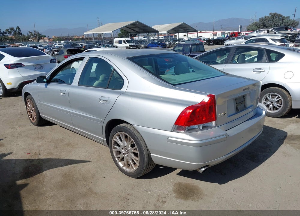 2006 VOLVO S60 T5 VIN: YV1RS547762556254