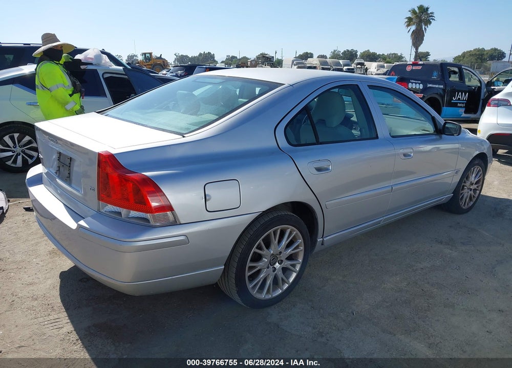 2006 VOLVO S60 T5 VIN: YV1RS547762556254
