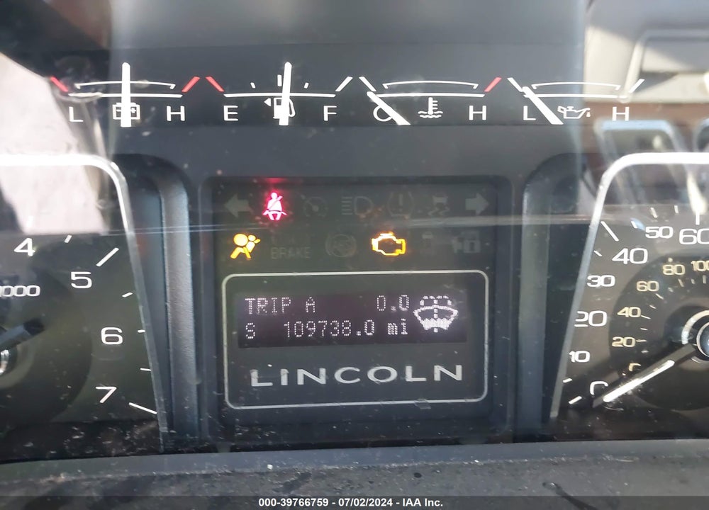 2014 LINCOLN NAVIGATOR VIN: 5LMJJ2H56EEL05597