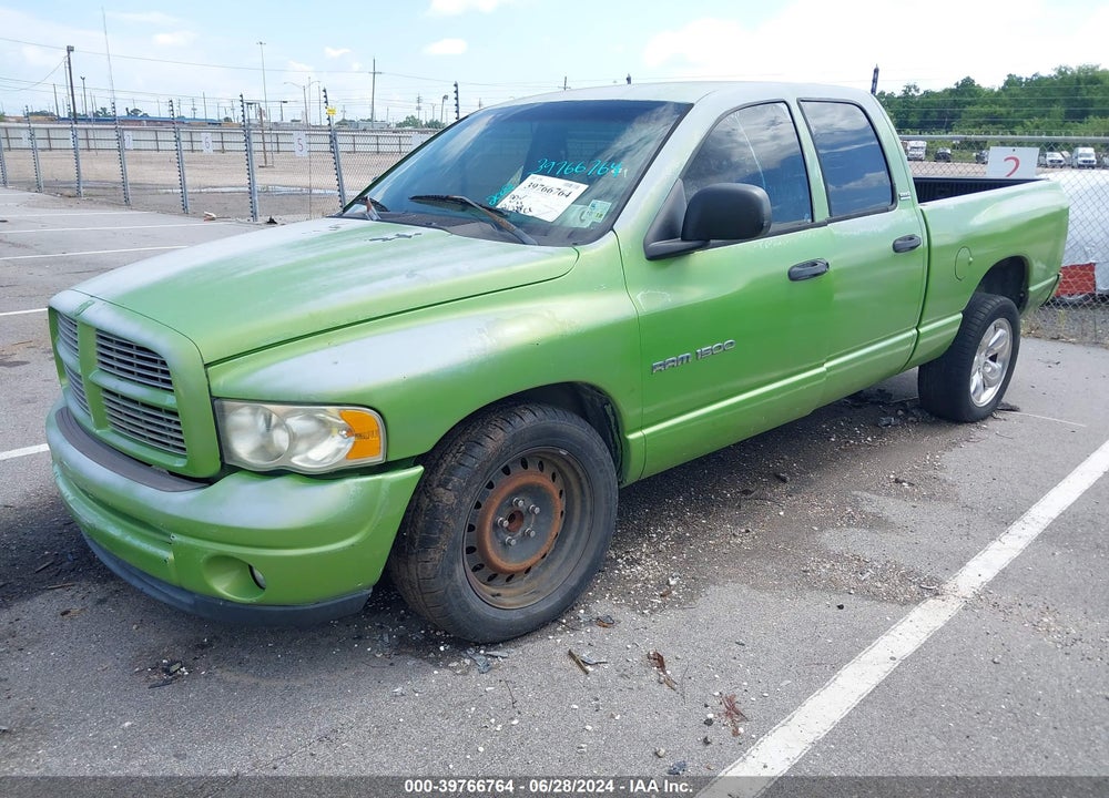 2002 DODGE RAM 1500 ST VIN: 1D7HA18Z82J258732