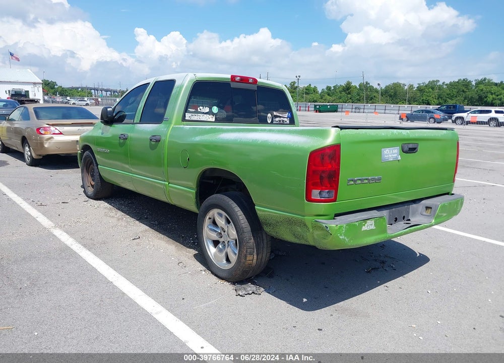 2002 DODGE RAM 1500 ST VIN: 1D7HA18Z82J258732