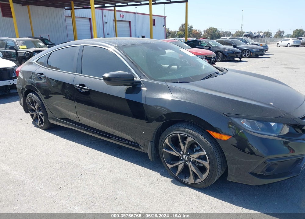 2021 HONDA CIVIC SPORT VIN: 2HGFC2F89MH514829