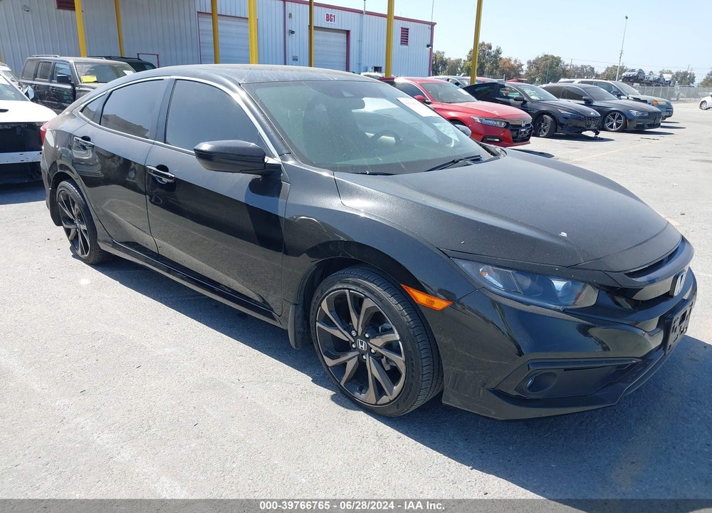 2021 HONDA CIVIC SPORT VIN: 2HGFC2F89MH514829