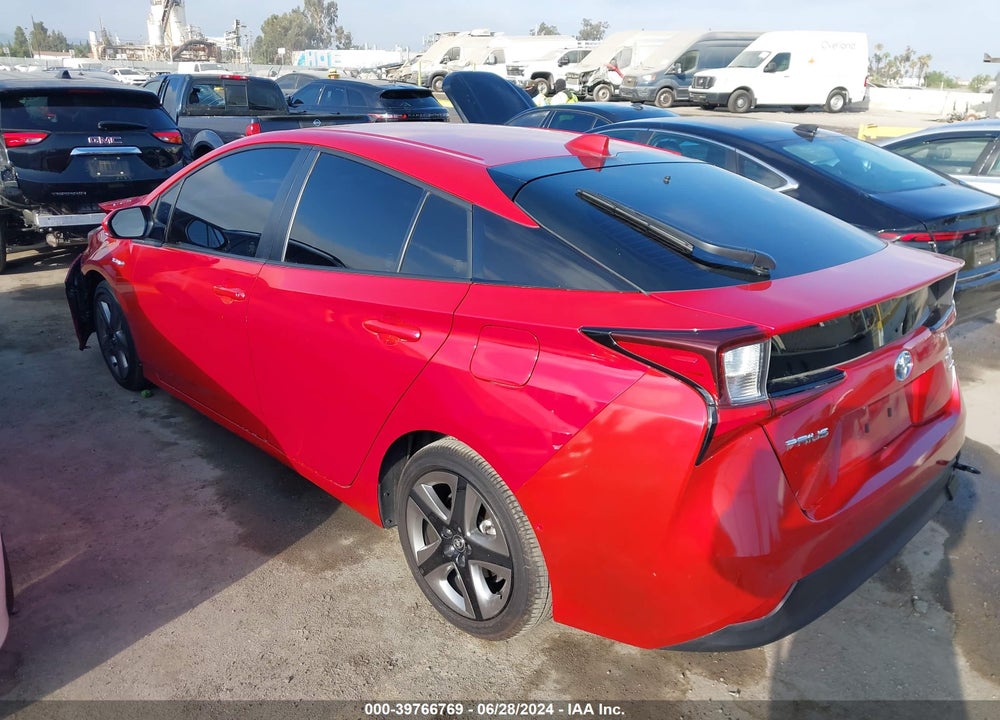 2022 TOYOTA PRIUS LIMITED VIN: JTDKAMFU5N3190245