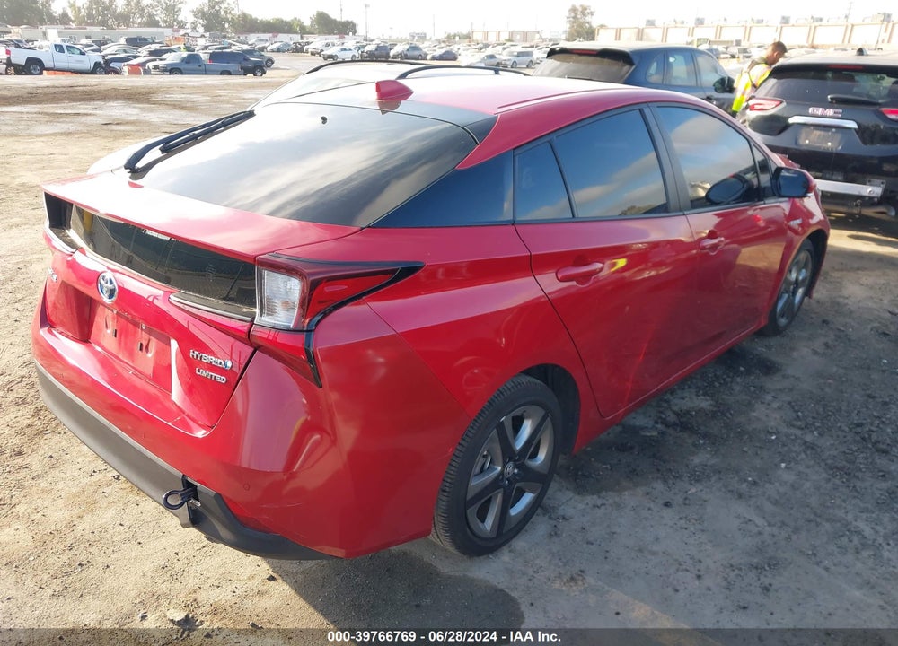 2022 TOYOTA PRIUS LIMITED VIN: JTDKAMFU5N3190245