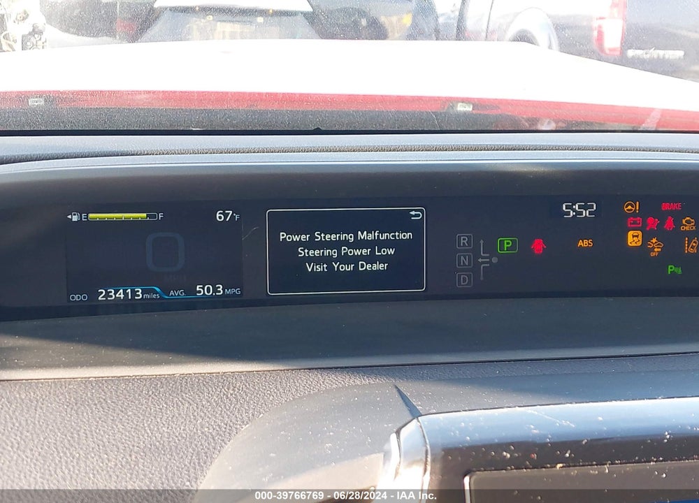 2022 TOYOTA PRIUS LIMITED VIN: JTDKAMFU5N3190245