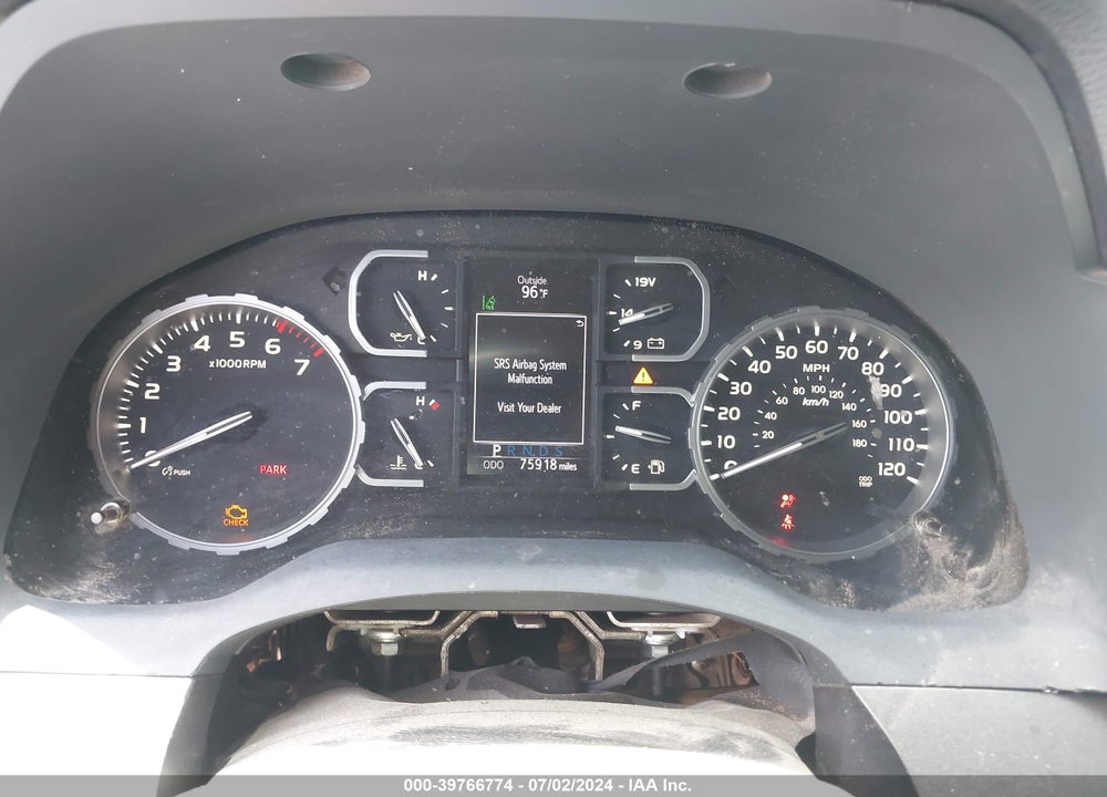 2019 TOYOTA TUNDRA SR5 5.7L V8 VIN: 5TFDW5F14KX801280