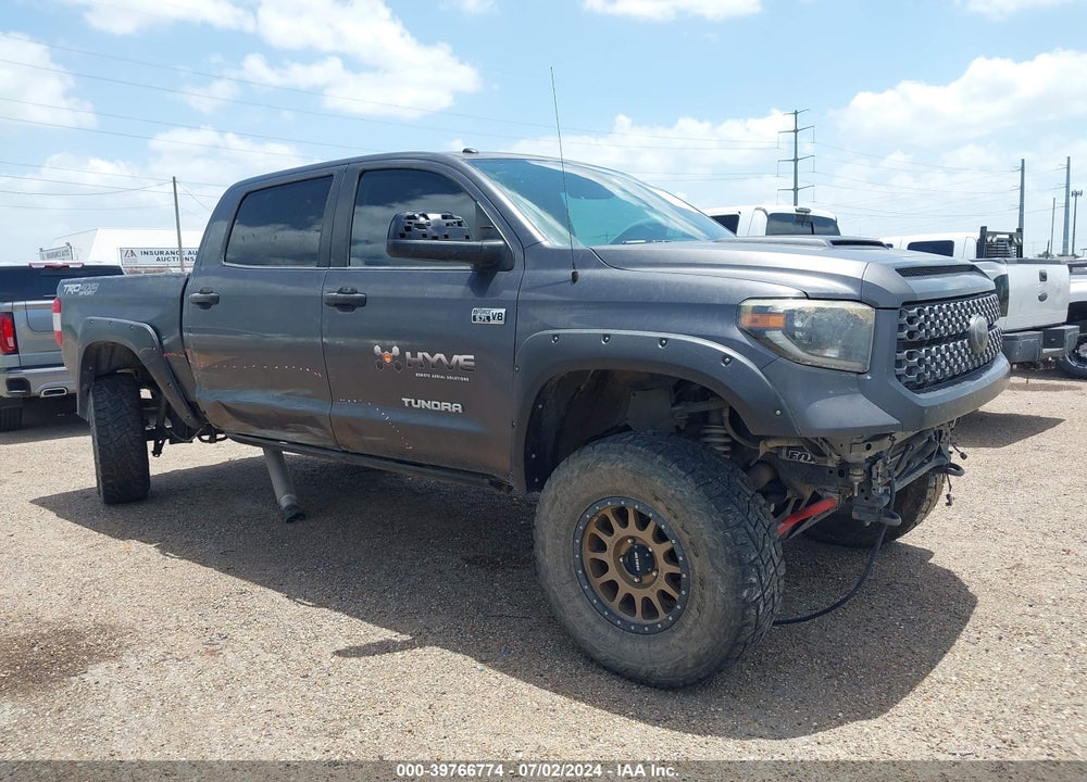 2019 TOYOTA TUNDRA SR5 5.7L V8 VIN: 5TFDW5F14KX801280