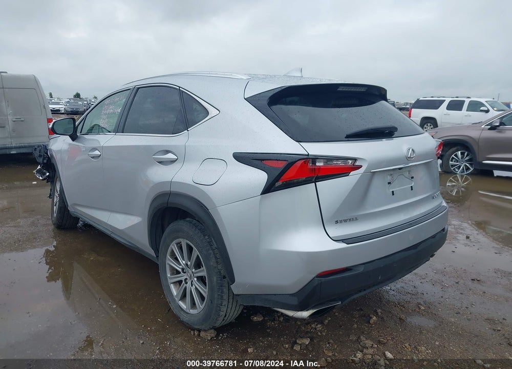 2016 LEXUS NX 200T VIN: JTJYARBZ9G2026981