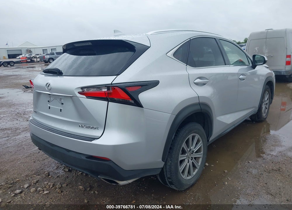 2016 LEXUS NX 200T VIN: JTJYARBZ9G2026981