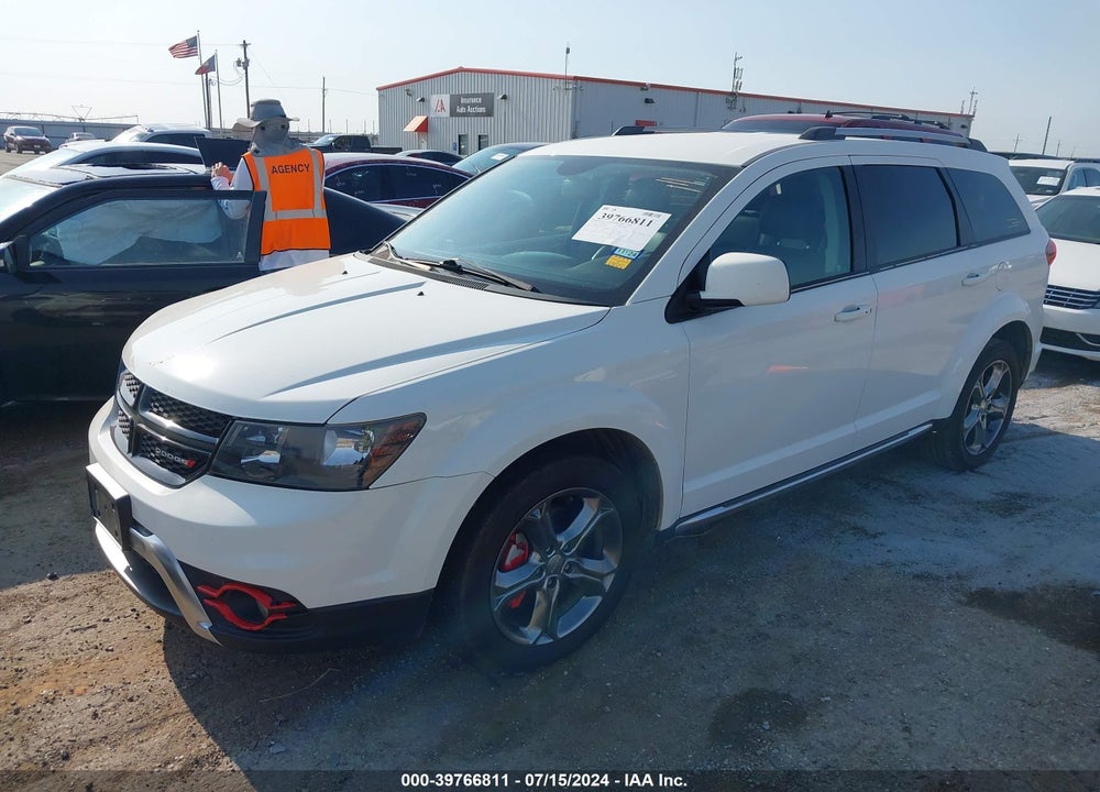 2015 DODGE JOURNEY CROSSROAD VIN: 3C4PDCGBXFT745989