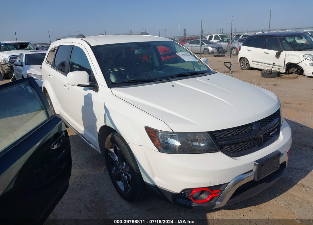 2015 DODGE JOURNEY CROSSROAD VIN: 3C4PDCGBXFT745989