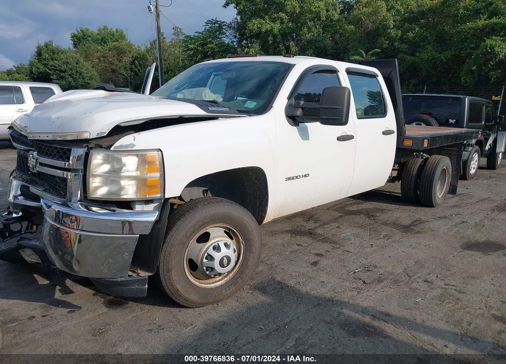 2011 CHEVROLET SILVERADO 3500HD CHASSIS WORK TRUCK VIN: 1GB4KZCLXBF126344