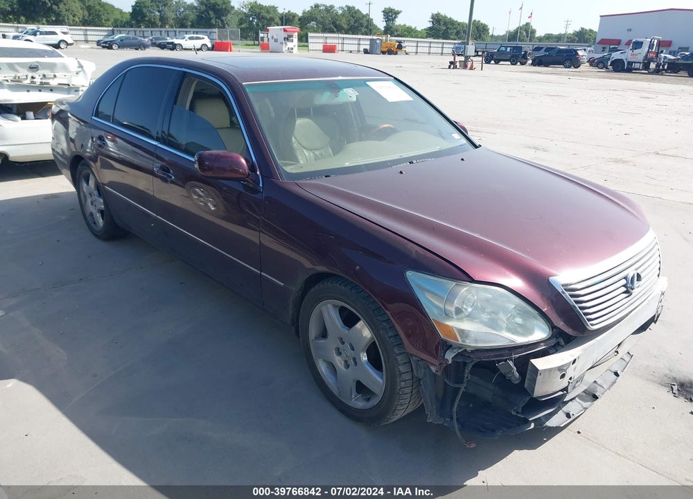 2005 LEXUS LS 430 VIN: JTHBN36F555023726