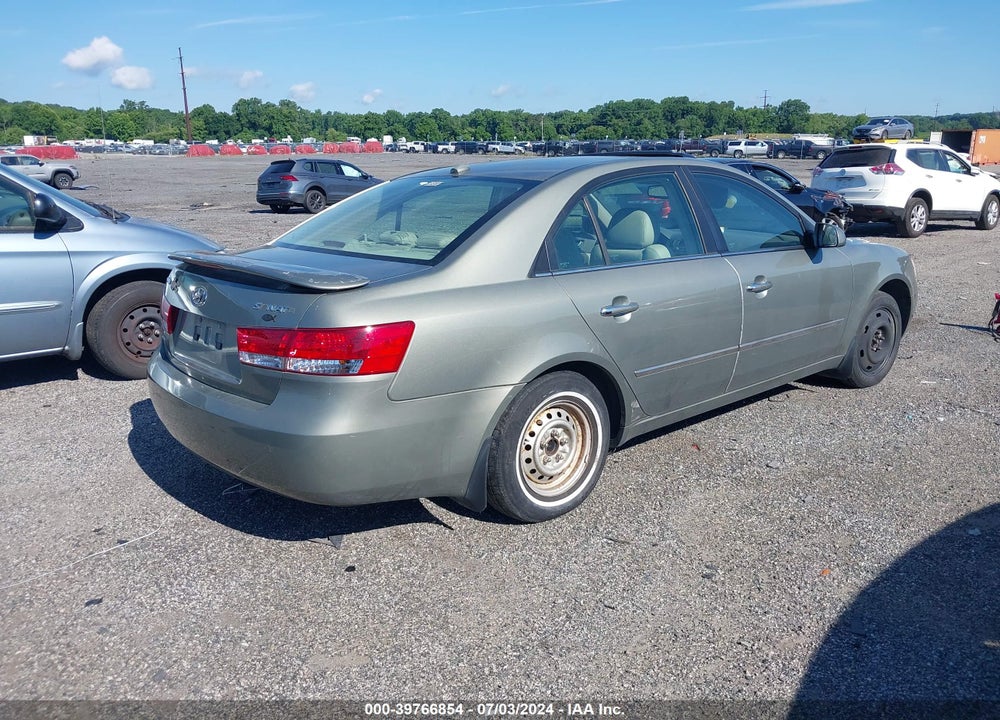 2008 HYUNDAI SONATA LIMITED/SE VIN: 5NPEU46C28H345662