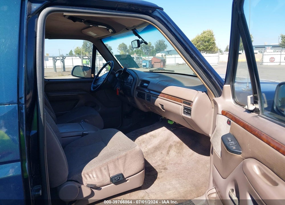 1996 FORD BRONCO U100 VIN: 1FMEU15H1TLB87312