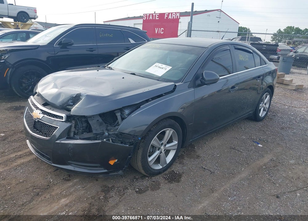 2013 CHEVROLET CRUZE 2LT AUTO VIN: 1G1PE5SB8D7180135