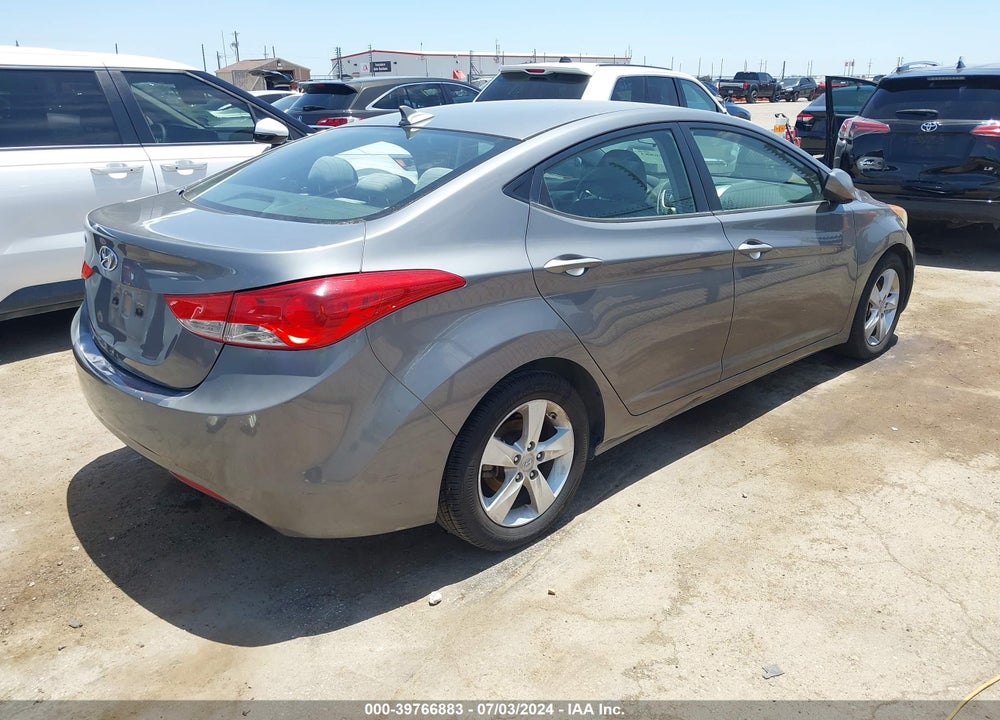 2012 HYUNDAI ELANTRA GLS VIN: 5NPDH4AE7CH073031